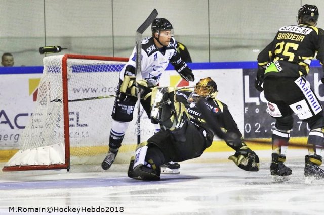 Photo hockey match Rouen - Gap  le 14/09/2018