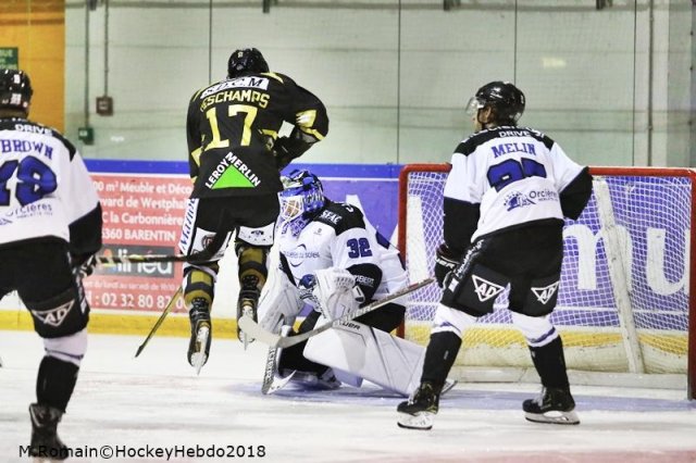 Photo hockey match Rouen - Gap  le 14/09/2018