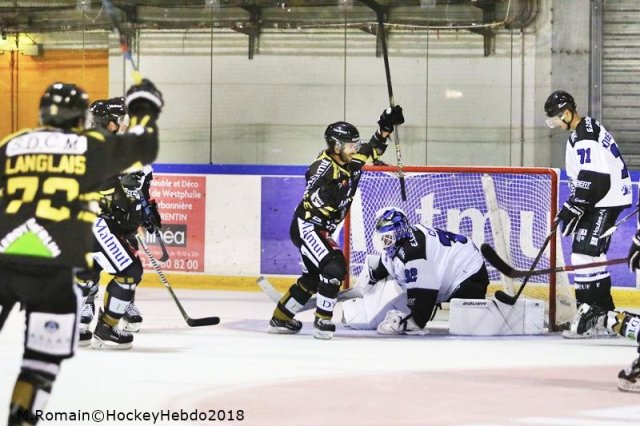 Photo hockey match Rouen - Gap  le 14/09/2018