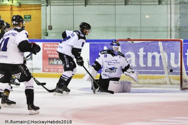 Photo hockey match Rouen - Gap  le 14/09/2018
