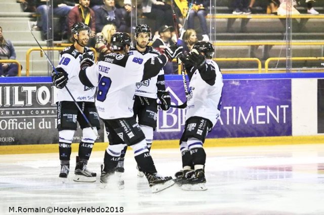 Photo hockey match Rouen - Gap  le 14/09/2018
