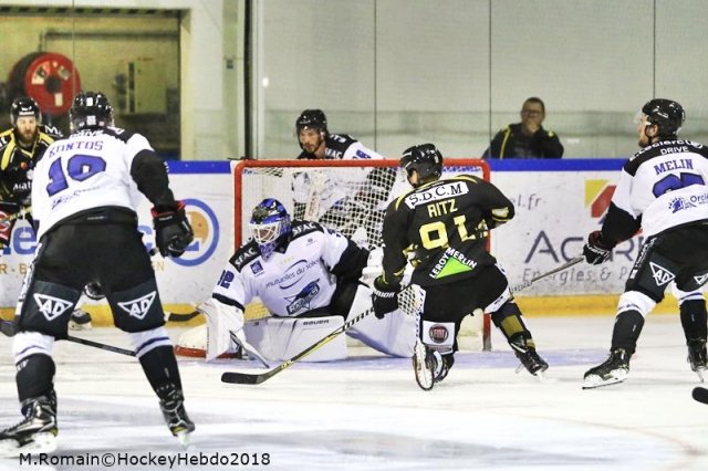 Photo hockey match Rouen - Gap  le 14/09/2018