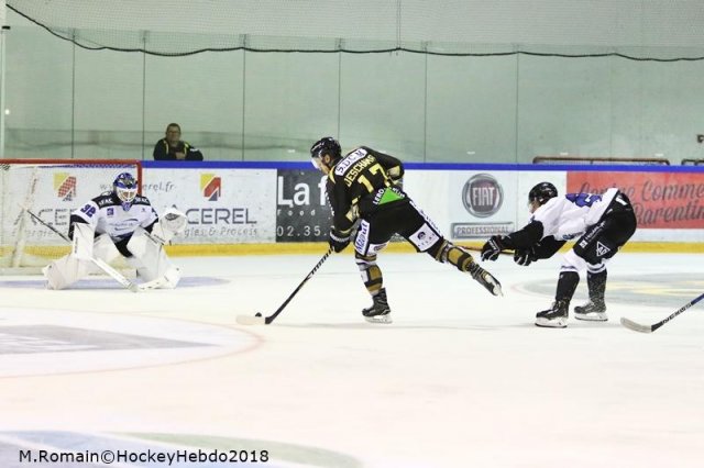 Photo hockey match Rouen - Gap  le 14/09/2018