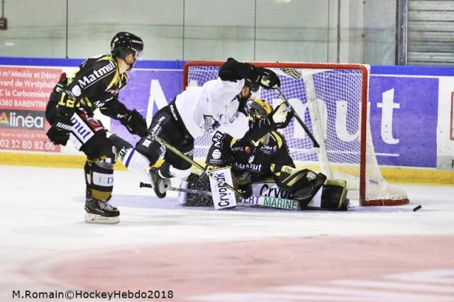 Photo hockey match Rouen - Gap  le 14/09/2018