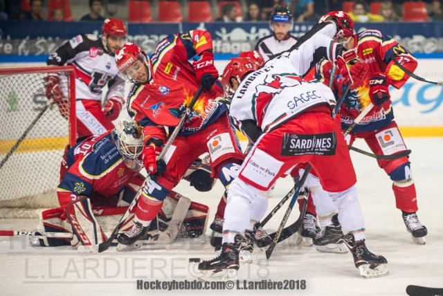 Photo hockey match Grenoble  - Anglet le 18/09/2018
