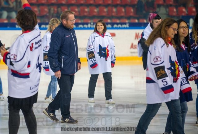 Photo hockey match Grenoble  - Anglet le 18/09/2018