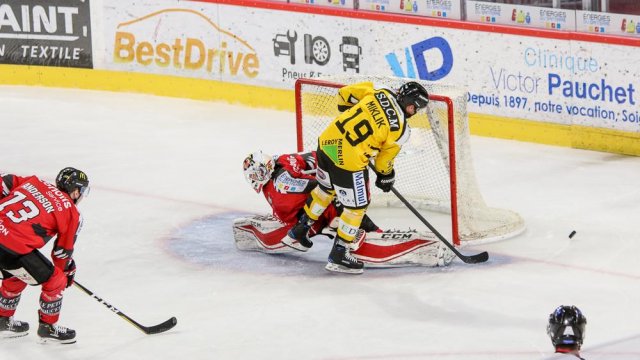 Photo hockey match Amiens  - Rouen le 18/09/2018