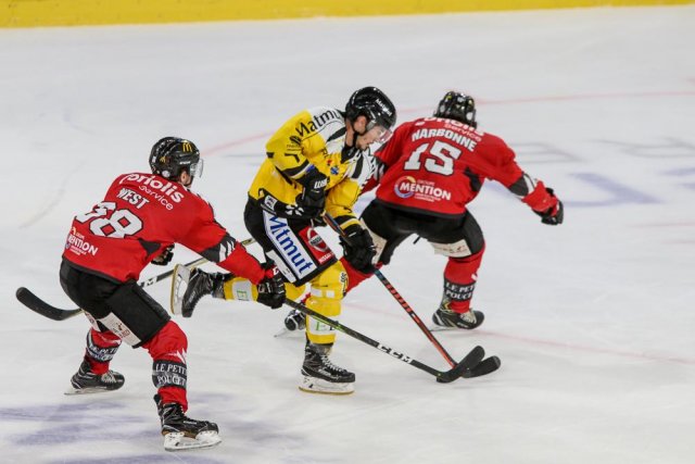 Photo hockey match Amiens  - Rouen le 18/09/2018