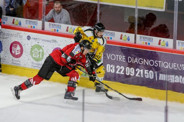 Photo hockey match Amiens  - Rouen le 18/09/2018