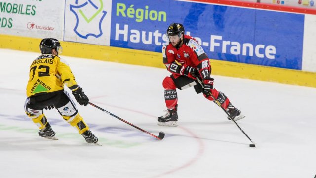 Photo hockey match Amiens  - Rouen le 18/09/2018
