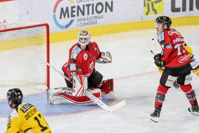 Photo hockey match Amiens  - Rouen le 18/09/2018