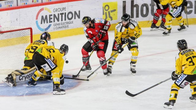 Photo hockey match Amiens  - Rouen le 18/09/2018
