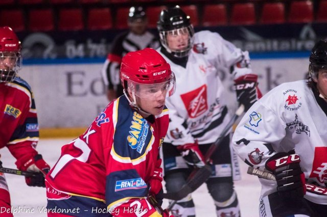 Photo hockey match Grenoble  - Amiens  le 09/09/2018