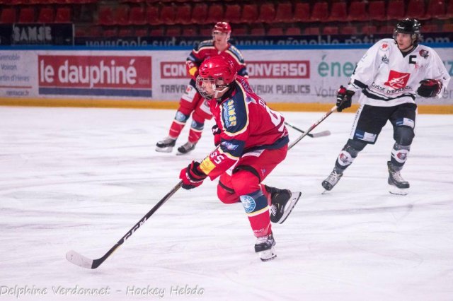 Photo hockey match Grenoble  - Amiens  le 09/09/2018