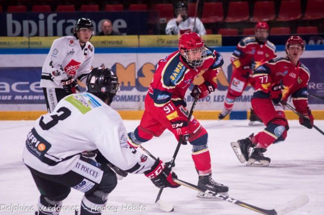 Photo hockey match Grenoble  - Amiens  le 09/09/2018