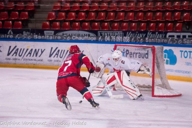 Photo hockey match Grenoble  - Amiens  le 09/09/2018
