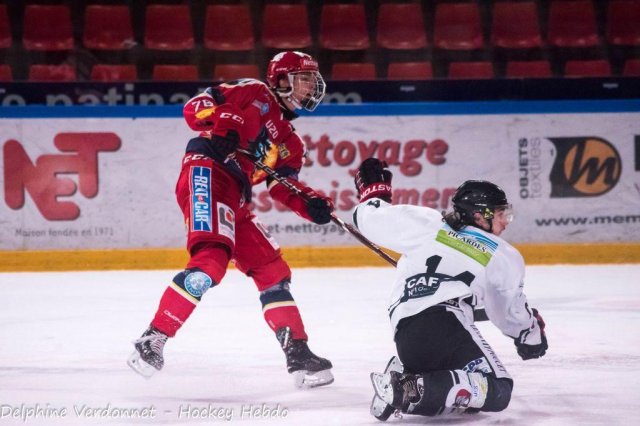 Photo hockey match Grenoble  - Amiens  le 09/09/2018