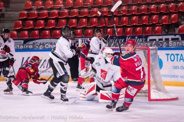 Photo hockey match Grenoble  - Amiens  le 09/09/2018