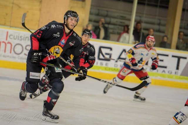 Photo hockey match Chamonix  - Grenoble  le 21/09/2018