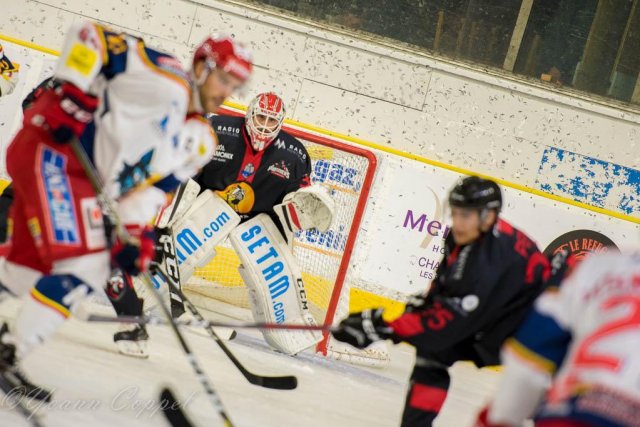Photo hockey match Chamonix  - Grenoble  le 21/09/2018