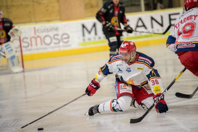 Photo hockey match Chamonix  - Grenoble  le 21/09/2018
