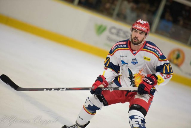 Photo hockey match Chamonix  - Grenoble  le 21/09/2018