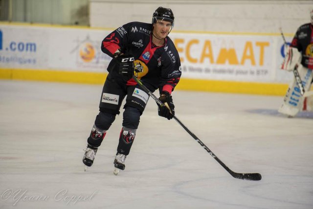 Photo hockey match Chamonix  - Grenoble  le 21/09/2018
