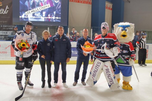 Photo hockey match Angers  - Gap  le 21/09/2018