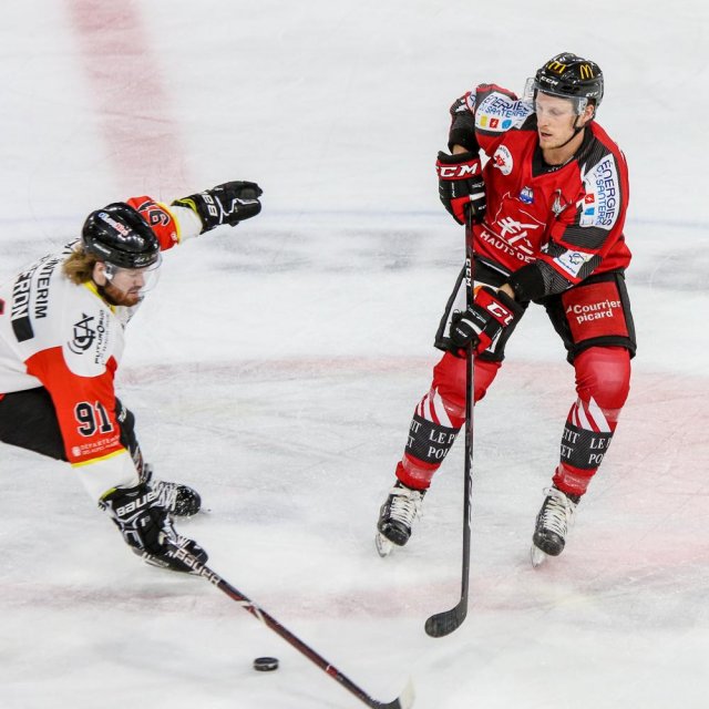 Photo hockey match Amiens  - Nice le 21/09/2018