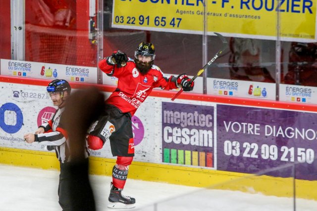 Photo hockey match Amiens  - Nice le 21/09/2018