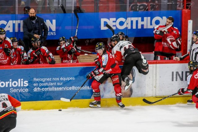 Photo hockey match Amiens  - Nice le 21/09/2018