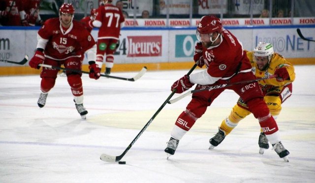 Photo hockey match Lausanne - Bienne le 22/09/2018