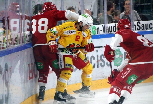 Photo hockey match Lausanne - Bienne le 22/09/2018
