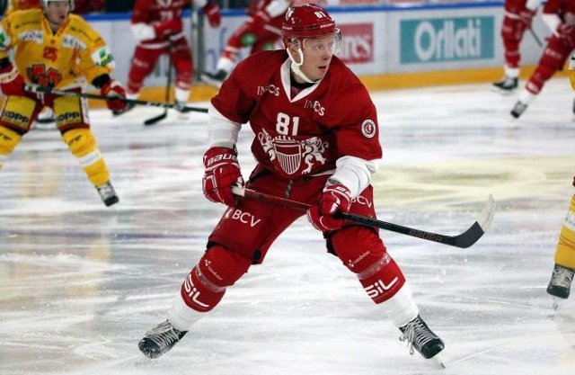 Photo hockey match Lausanne - Bienne le 22/09/2018