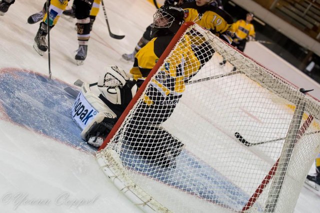 Photo hockey reportage U20 : La solidarité a payé !