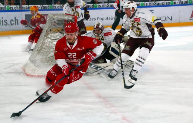 Photo hockey match Lausanne - Genève le 25/09/2018