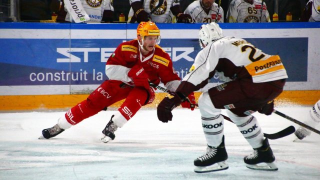 Photo hockey match Lausanne - Genève le 25/09/2018