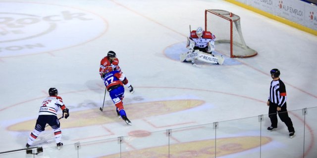 Photo hockey match Lyon - Angers  le 25/09/2018