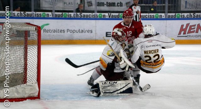 Photo hockey match Lausanne - Genève le 25/09/2018