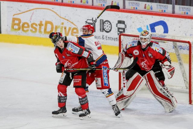 Photo hockey match Amiens  - Grenoble  le 28/09/2018