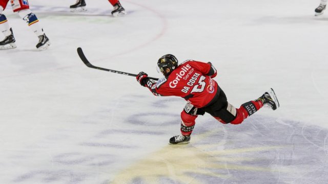 Photo hockey match Amiens  - Grenoble  le 28/09/2018