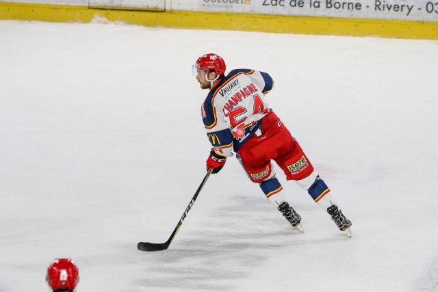 Photo hockey match Amiens  - Grenoble  le 28/09/2018
