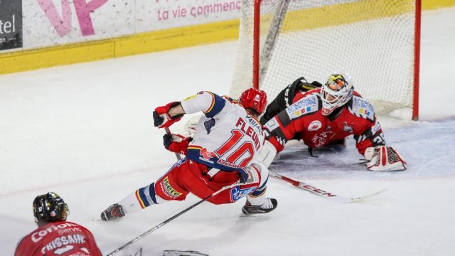 Photo hockey match Amiens  - Grenoble  le 28/09/2018
