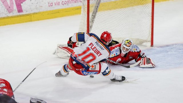 Photo hockey match Amiens  - Grenoble  le 28/09/2018