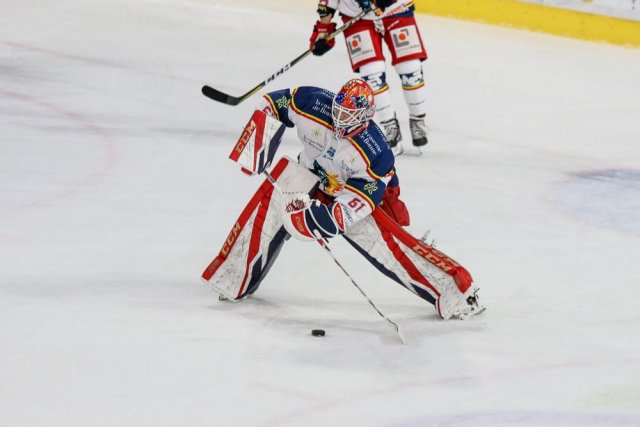 Photo hockey match Amiens  - Grenoble  le 28/09/2018