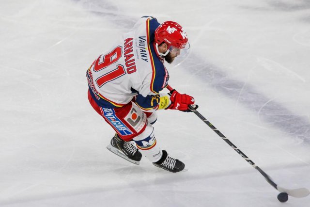 Photo hockey match Amiens  - Grenoble  le 28/09/2018