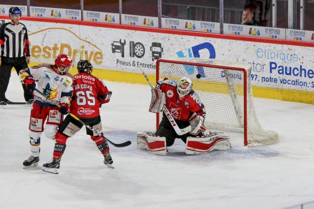 Photo hockey match Amiens  - Grenoble  le 28/09/2018