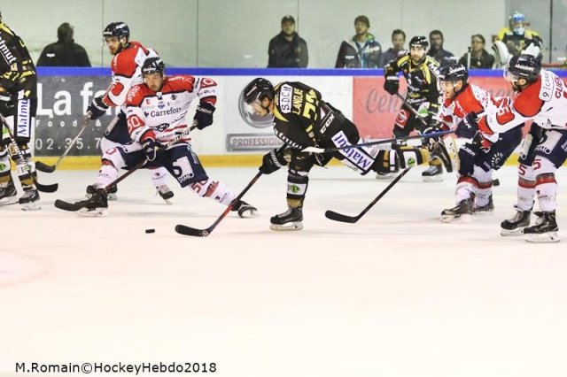 Photo hockey match Rouen - Angers  le 28/09/2018