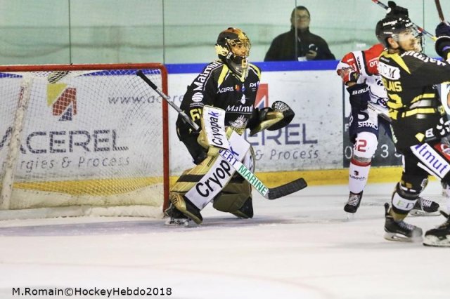Photo hockey match Rouen - Angers  le 28/09/2018
