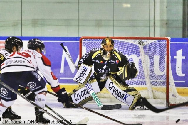 Photo hockey match Rouen - Angers  le 28/09/2018